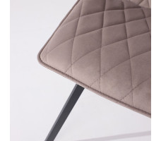 Стул поворотный Rafael M d05 CAPPUCCINO LUX/черный