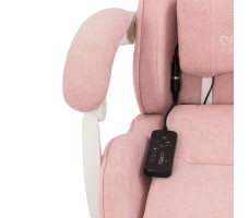 Вибромассажное кресло Calviano Nero pink plush ткань розовый