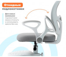 Кресло ортопедическое Yoka Jaxi (Джакси) серый