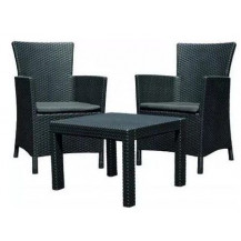 Набор мебели Rosario balcony set графит Набор мебели Rosario balcony set графит