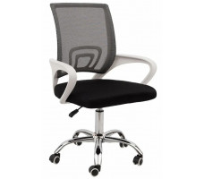 Кресло SitUp MIX 696 White chrome (сетка Dark Gray/Dark Gray)
