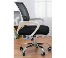 Кресло SitUp MIX 696 White chrome (сетка Dark Gray/Dark Gray)