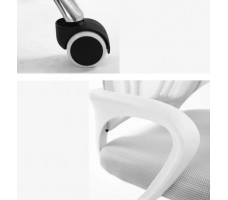 Кресло SitUp MIX 696 White chrome (сетка Dark Gray/Dark Gray)