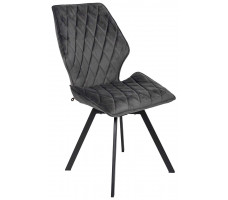 Стул поворотный Rafael M-R 360 d10 HEMATITE LUX/черный