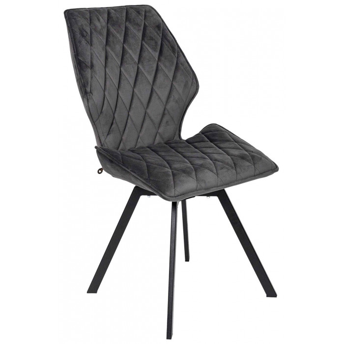 Стул поворотный Rafael M-R 360 d10 HEMATITE LUX/черный