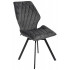 Стул поворотный Rafael M-R 360 d10 HEMATITE LUX/черный