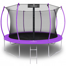 Батут с защитной сеткой Calviano 374 см - 12ft INSIDE master purple (фиолетовый) Батут с защитной сеткой Calviano 374 см - 12ft INSIDE master purple (фиолетовый)