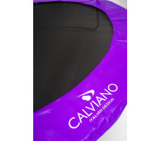 Батут с защитной сеткой Calviano 374 см - 12ft INSIDE master purple (фиолетовый)