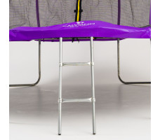 Батут с защитной сеткой Calviano 374 см - 12ft INSIDE master purple (фиолетовый)