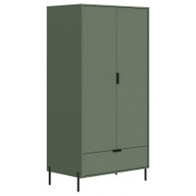 Шкаф Paloma SZF2D1S 104,5*63*202,5 дымчатый зеленый