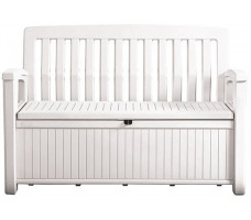 Садовая скамейка Keter Patio Bench белая