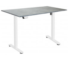 Стол с регулируемой высотой Electric Desk Slim White 138*80*1,8 см