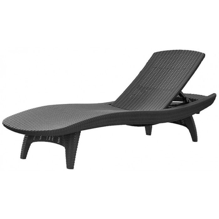 Шезлонг PACIFIC LOUNGER (Пацифик) графит