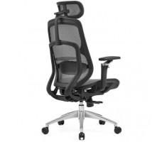 Кресло SPARX Ghost Plus Black/Grey черный/серый