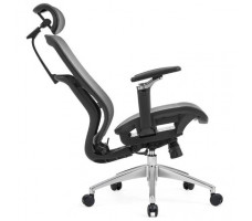 Кресло SPARX Ghost Plus Black/Grey черный/серый