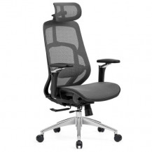 Кресло SPARX Ghost Plus Black/Grey черный/серый