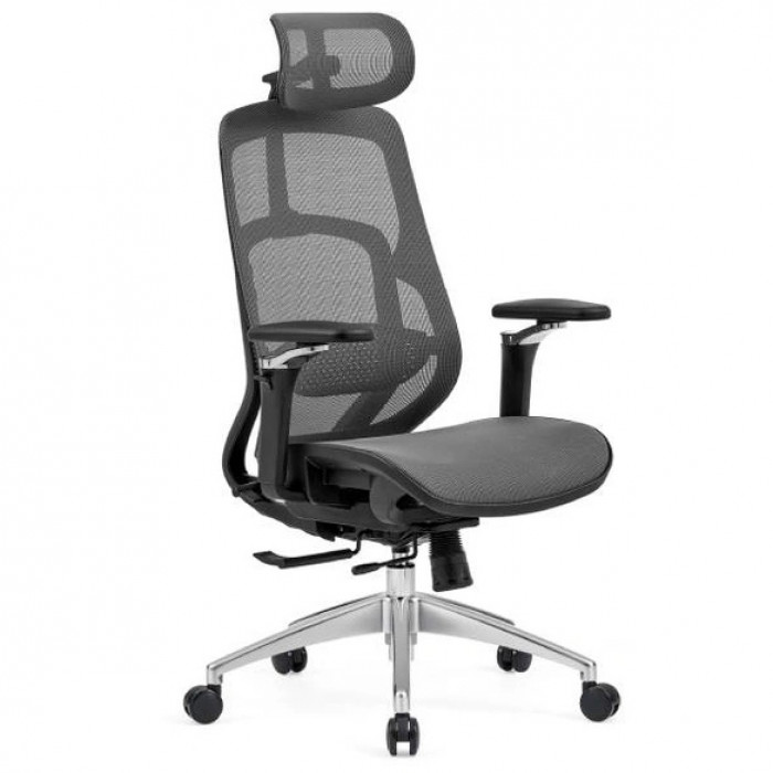 Кресло SPARX Ghost Plus Black/Grey черный/серый