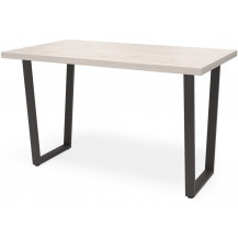 Cтол Millwood Уэльс 120х70 Дуб белый крафт / черный Cтол Millwood Уэльс 120х70 Дуб белый крафт / черный