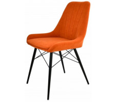 Стул Гальваник Марино люкс Catania Flame / черный