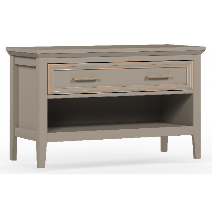 Тумба для обуви Classic KOM1S/95 95*40,5*58 глиняный серый