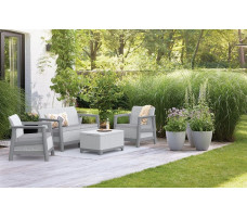 Диван двухместный SCANDI LINEA 2S SOFA светло-серый