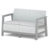 Диван двухместный SCANDI LINEA 2S SOFA светло-серый
