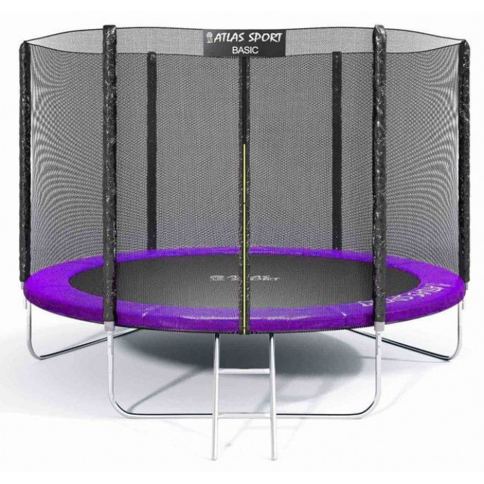 Батут Atlas Sport 312 см (10ft) 4 PRO фиолетовый
