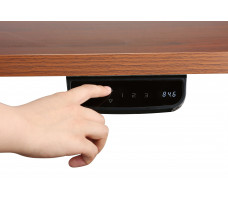 Стол с регулируемой высотой Unique Ergo Desk White 136*80*3,6 см (столешница ЛДСП)