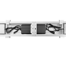 Стол с регулируемой высотой Unique Ergo Desk White 136*80*3,6 см (столешница ЛДСП)
