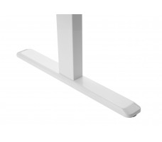Стол с регулируемой высотой Unique Ergo Desk White 136*80*3,6 см (столешница ЛДСП)