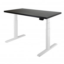 Стол с регулируемой высотой Unique Ergo Desk White 136*80*3,6 см (столешница ЛДСП)