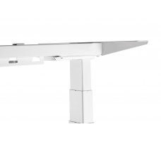 Стол с регулируемой высотой Unique Ergo Desk White 136*80*3,6 см (столешница ЛДСП)