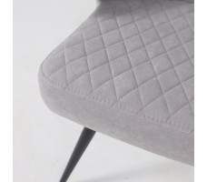 Стул поворотный Rob-R1 b22 grey lux/черный