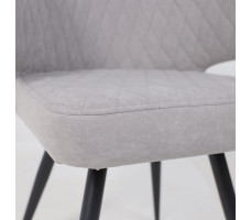 Стул поворотный Rob-R1 b22 grey lux/черный