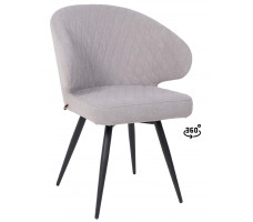 Стул поворотный Rob-R1 b22 grey lux/черный