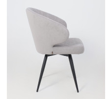 Стул поворотный Rob-R1 b22 grey lux/черный