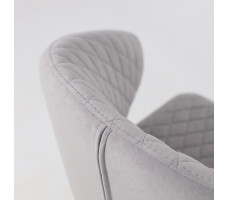 Стул поворотный Rob-R1 b22 grey lux/черный