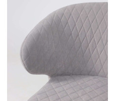 Стул поворотный Rob-R1 b22 grey lux/черный