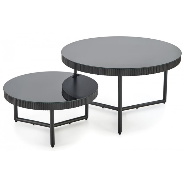 Стол журнальный HALMAR COSMO S 60*60*30 черный