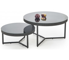 Стол журнальный HALMAR COSMO S 60*60*30 черный