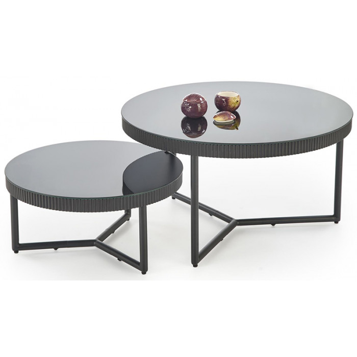 Стол журнальный HALMAR COSMO S 60*60*30 черный