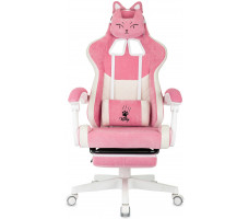 Кресло Бюрократ Knight Kitty W розовый