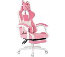 Кресло Бюрократ Knight Kitty W розовый