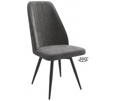 Стул поворотный Leonard M-R1 360 b28 antracite lux/черный