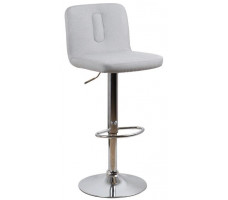 Стул барный SitUp KEONI сhrome (ткань Gray)