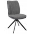 Стул поворотный SMART-R 360 g22 GRAPHITE шенилл LUX - d10 HEMATITE LUX/черный