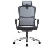 Кресло SitUp POINT BLACK chrome (сетка Black/ Black)