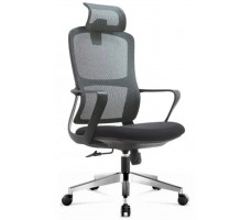 Кресло SitUp POINT BLACK chrome (сетка Black/ Black)