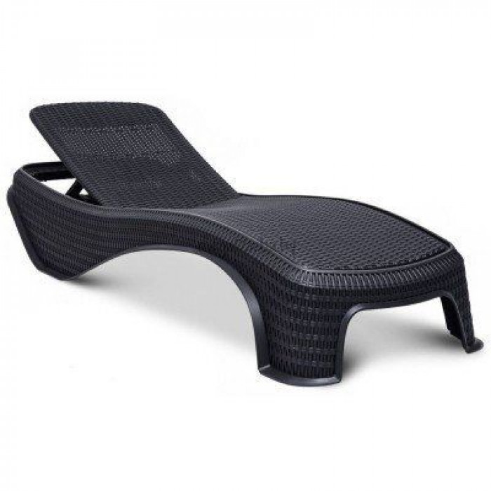 Шезлонг Keter Atlantic sun lounger (Атлантик) графит