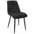 Стул AksHome CARIS (Карис) черный микровелюр CD2302-29/черный